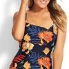 Seafolly On Vacation DD Square Neck Maillot One Piece Swimsuit