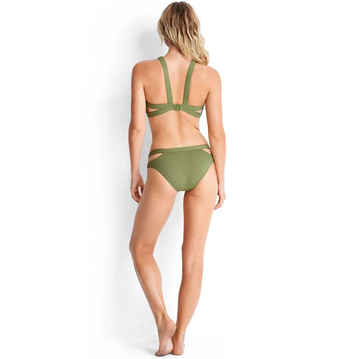 Seafolly Ladies Active Split Band Hipster Bikini Pant 3 Seafolly Ladies Active Split Band Hipster Bikini Pant - Image 3