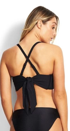 Seafolly DD Twist Front Bra 5 Seafolly DD Twist Front Bra -Swimwear Sale Store 31112dd065 back