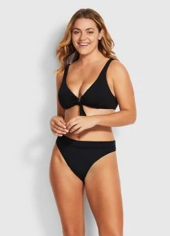 Seafolly Active Hi Rise -Swimwear Sale Store 40515 058 black 1