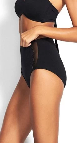 Seafolly Petal Edge High Waist Pant -Swimwear Sale Store 40573 side