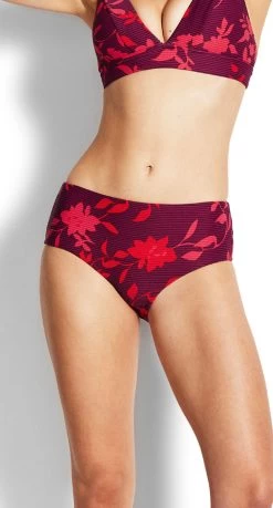 Seafolly Florence Wide Side Retro