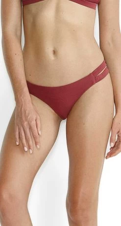 Milea Mini Rib Double Band Hipster 9 Milea Mini Rib Double Band Hipster -Swimwear Sale Store 4113 rib pinot 1
