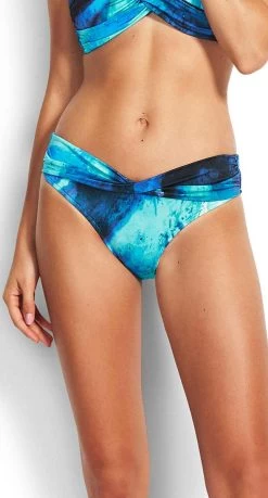 Seafolly OceanOmbre Twist Band Hipster Bikini Pant