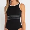 Sunseeker Pool Highneck One Piece Swimsuit - Chlorine Resistant