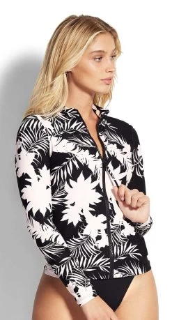 Seafolly Wild Tropics Long Sleeve Sunvest