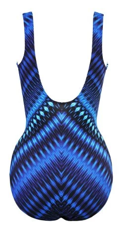 Miraclesuit Marrakech Escape Criss Cross Body Shaping Swimsuit -Swimwear Sale Store 6517476 flat back