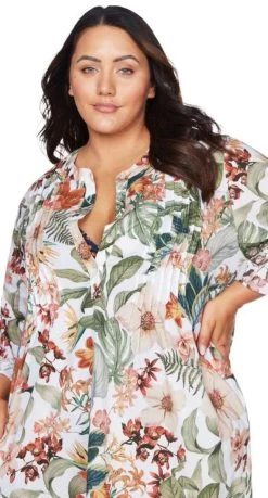 Into The Saltu Over Shirt Coverup -Swimwear Sale Store ArtesandsIntoTheSaltuWhiteGershwinOverShirtCoverUp 4