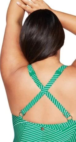 Linear Perspective Monet Soft Cup Underwire One Piece -Swimwear Sale Store LinearPerspectiveMonetSoftCupUnderwireOnePiece 4