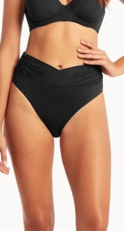 Sea Level Essentials High Waist Wrap Pant