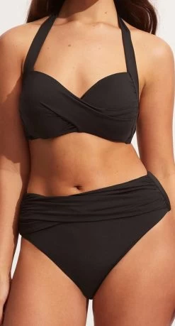 Seafolly High Waist Wrap Front Pant