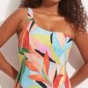 Seafolly Tropfest One Shoulder One Piece