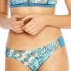 Aqua Blu Divinity Gathered Side Brief