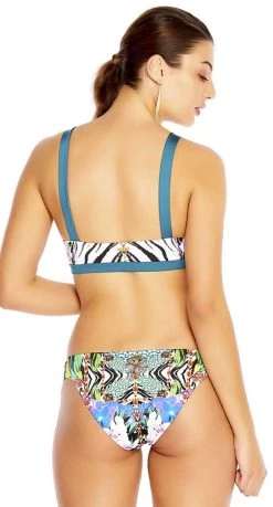 Aqua Blu Opulence High Neck Top -Swimwear Sale Store a8029op 2
