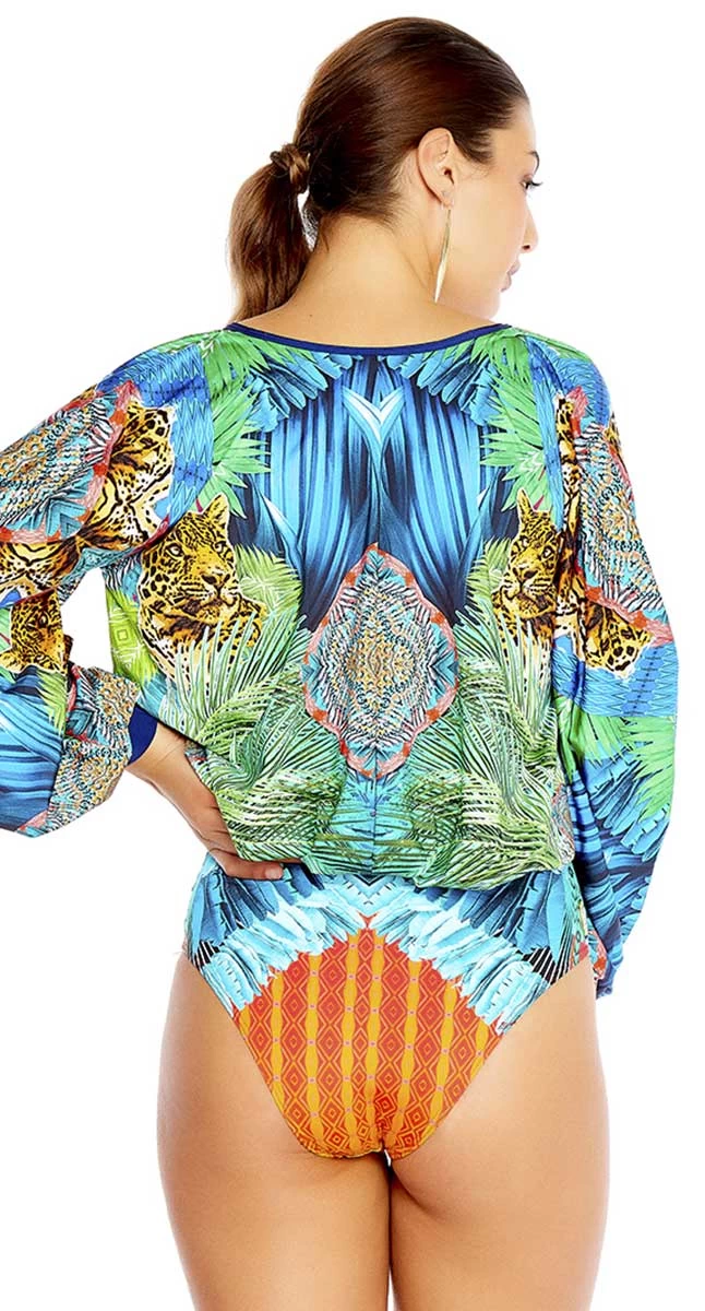 Aqua Blu Instinct Euphoria One Piece Swimsuit 2 Aqua Blu Instinct Euphoria One Piece Swimsuit - Image 2