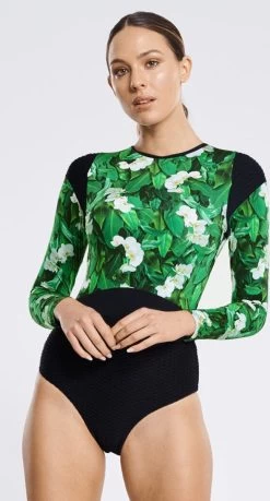 Aqua Blu Botanica Lily One Piece