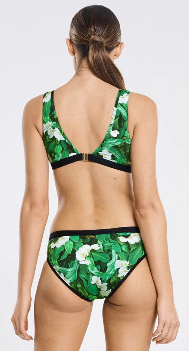 Aqua Blu Botanica Classic Bikini Brief 2 Aqua Blu Botanica Classic Bikini Brief - Image 2