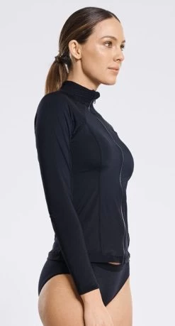 Aqua Blu Botanica Rash Guard - Rashie Top -Swimwear Sale Store a9013bb side