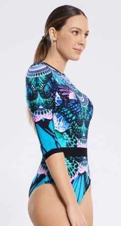 Aqua Blu Botanica Flux One Piece -Swimwear Sale Store a9051eu side