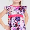 Aqua Blu Kids Peony Frill Tankini Set