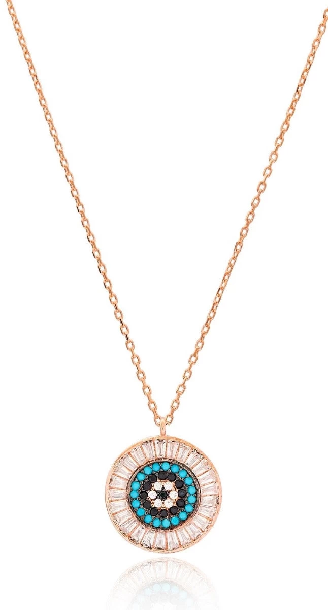 Aegeanblue Paros Baguette Pendant Necklace Handmade In Sterling Silver 1 Aegeanblue Paros Baguette Pendant Necklace Handmade In Sterling Silver