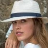 Rigon Hats Pana-Mate Fedora Ivory