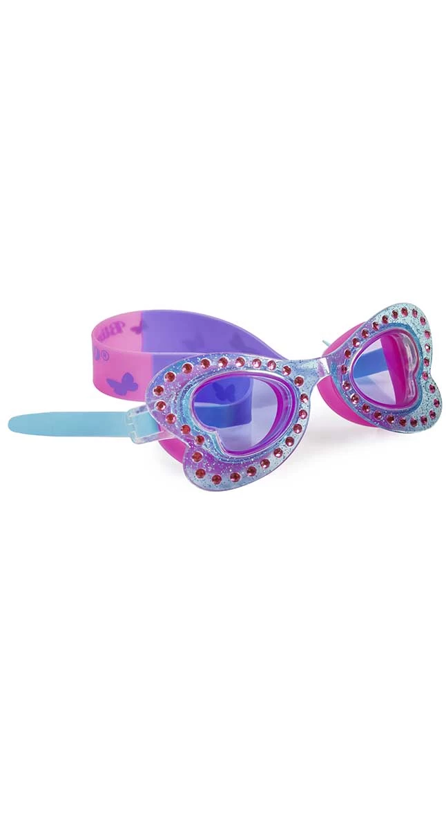 Bling20 Monach Blue Butterfly Girls Goggles 1 Bling20 Monach Blue Butterfly Girls Goggles