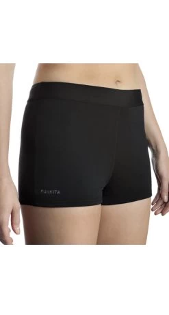 Swimwear Sale Store 32 Funkita Ladies Still Black Short Chlorine Resistant Brief