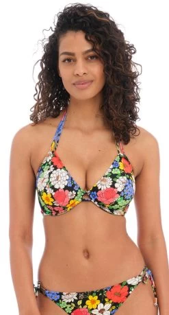 Freya Floral Haze Underwire Bikini Top Cup Fitting
