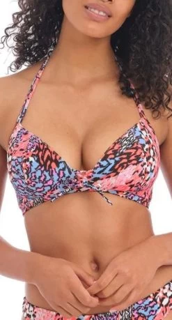 Freya Serengeti Haze Non Wired Triangle Bikini Top Cup Fitting
