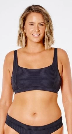 Rip Curl PREMIUM SURF D-DD CROP 12 Rip Curl PREMIUM SURF D-DD CROP -Swimwear Sale Store gsilv9 blk 3