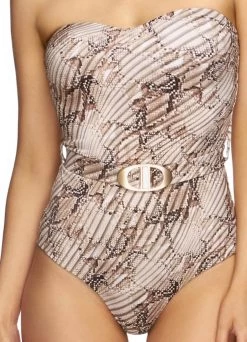 Jets Awakening Bandeau One Piece -Swimwear Sale Store j10684 2