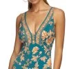 Jets Enchantment Dd-E Cup Fitting Plunge One Piece Swimsuit