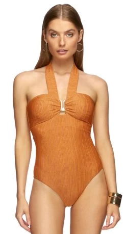 Jets Radiance Bandeau One Piece Swimsuit