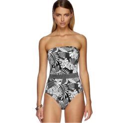 Jets Tranquillity Bandeau One Piece Swimsuit