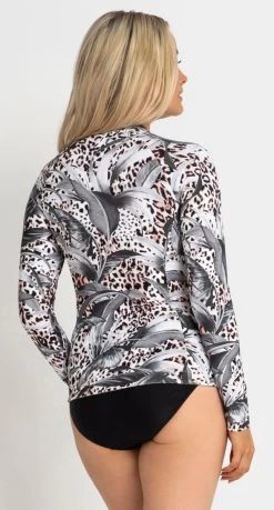 Jantzen Island Zip Front Rash Vest 7 Jantzen Island Zip Front Rash Vest -Swimwear Sale Store ja90882 2