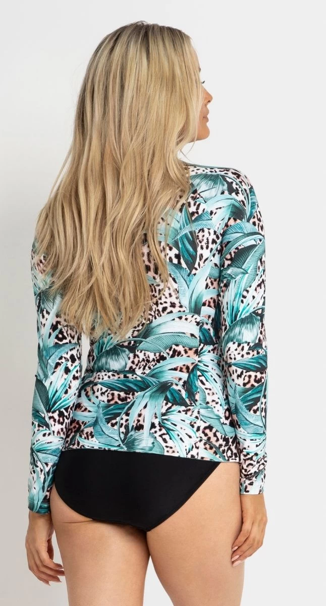 Jantzen Island Zip Front Rash Vest 3 Jantzen Island Zip Front Rash Vest - Image 3