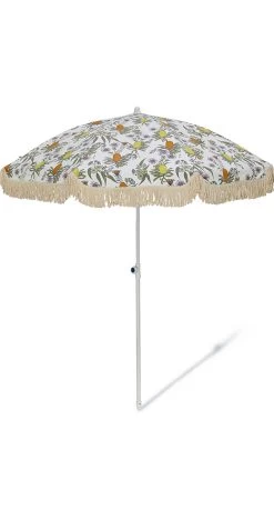 Salty Shadows Native Beach Umbrella - 50+ UPF 1.8m Wide -Swimwear Sale Store native1