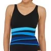Poolproof Le Vogue Spliced One Piece Swimsuit - Chlorine Resist
