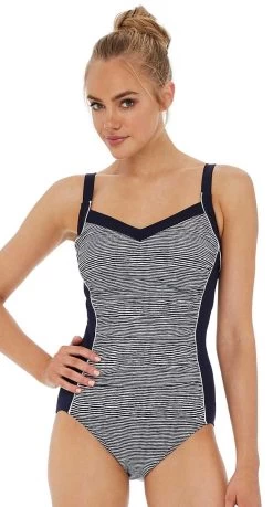 Poolproof Drifter E-F Cup Fitting Harlow One Piece Swimsuit - Chlorine Resist