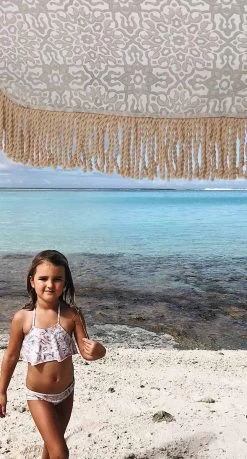 Salty Shadows Marrakech Beach Umbrella - 50+ UPF 1.8m Wide -Swimwear Sale Store saltyshadows8