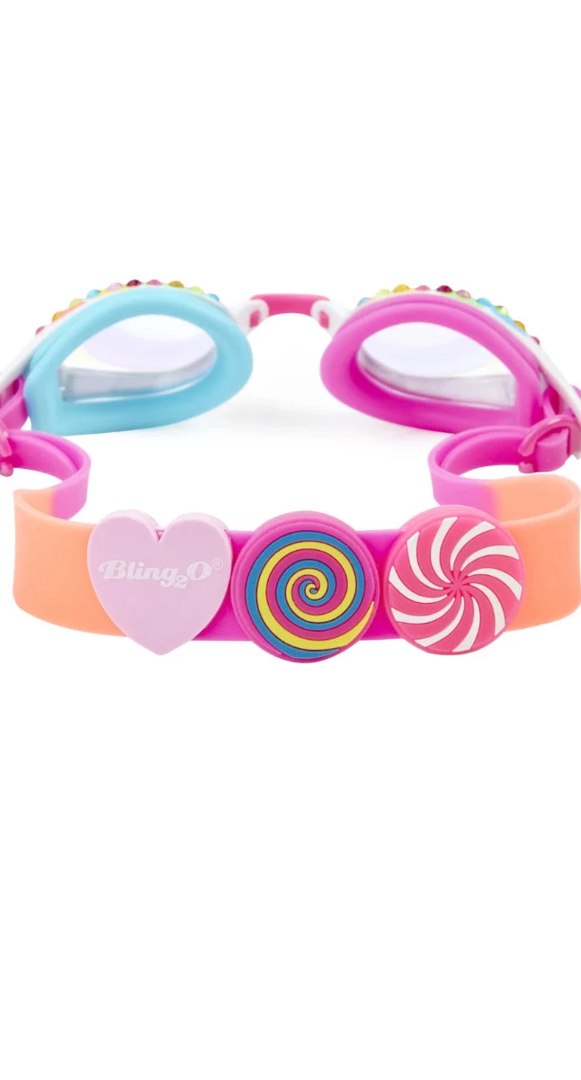 Bling 2o Lolli Poppins - Cherry Pop Classic (Lolli8G) Swim Goggles 2 Bling 2o Lolli Poppins - Cherry Pop Classic (Lolli8G) Swim Goggles - Image 2