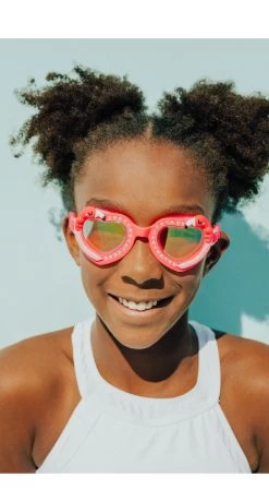 Bling 2o Flock Of Fab (Flock8G) - Pink Feather Swim Goggles -Swimwear Sale Store sk 00206 camp