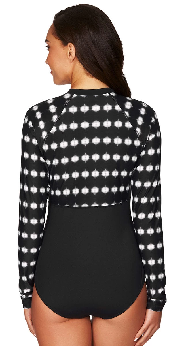 Sea Level Bandhani Long Sleeved Multifit One Piece 2 Sea Level Bandhani Long Sleeved Multifit One Piece - Image 2