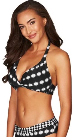 Sea Level Bandhani Multifit Halter Bra 5 Sea Level Bandhani Multifit Halter Bra -Swimwear Sale Store sl3007bh side