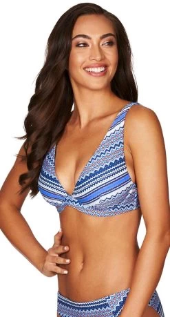 Sea Level Rosita Stripe Underwire Tri Bra 5 Sea Level Rosita Stripe Underwire Tri Bra -Swimwear Sale Store sl3107ra side
