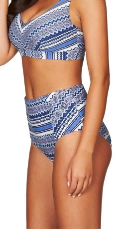 Sea Level Rosita Stripe High Waist Pant -Swimwear Sale Store sl4010ra side