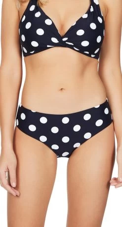 Sea Level Polka Dot Mid Bikini Pant