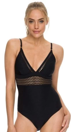 Sunseeker Crest High Tri One Piece Swimsuit
