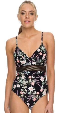 Sunseeker Florantine Low Back Bralette One Piece Swimsuit